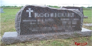 Good Quality Polished Bible Shaped Design Shanxi Black/ Absolute Black/ Jet Black Granite Tombstone Design/ Western Style Monuments/ Jewish Style Tombstones/ Upright Monuments/ Headstones