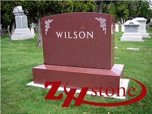 Own Factory Wave Design Bahama Blue/ Vizag Blue/ Jet Black/ Shanxi Black Granite Tombstone Design/ Western Style Monuments/ Upright Monuments/ Headstones/ Monument Design