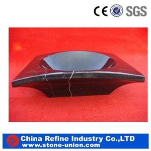 Black and White Marble Stone Basin,Rectangular Sink Style ,Rectangle Shape Black Marble Sink on Sales&Vessel Bathroom Sinks