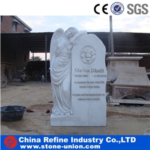 Heart Shape Granite Monument , Classical Gravestone Design , Customized Tombstone