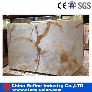 Snow White Onyx Wall Covering Tiles Iran, Polished Onyx Floor Tiles, Covering Tiles
