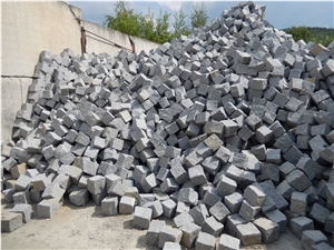 Necin Grey Granite Cobble Stones, Drive Way Pavers, Walkway Paver