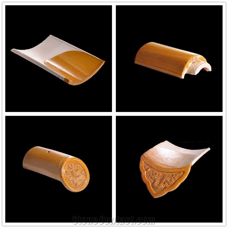 Temple Building Material Chinese Ceramic Roof Tiles