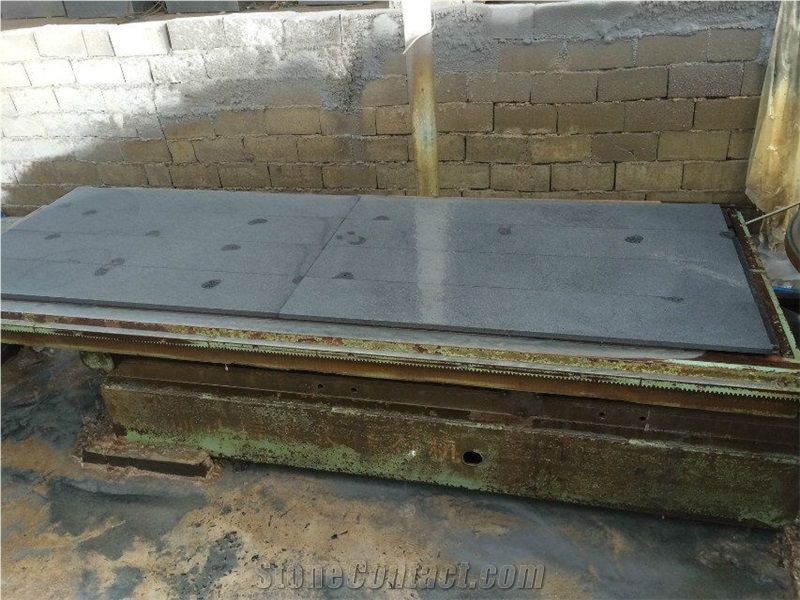 Black Basalt(Hainan Basalt with Cat Paws) Brushed