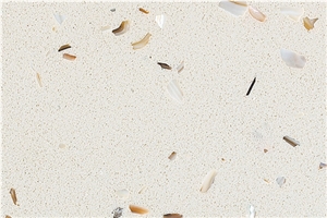Crystal Shell Quartz Big Slabs and Tiles