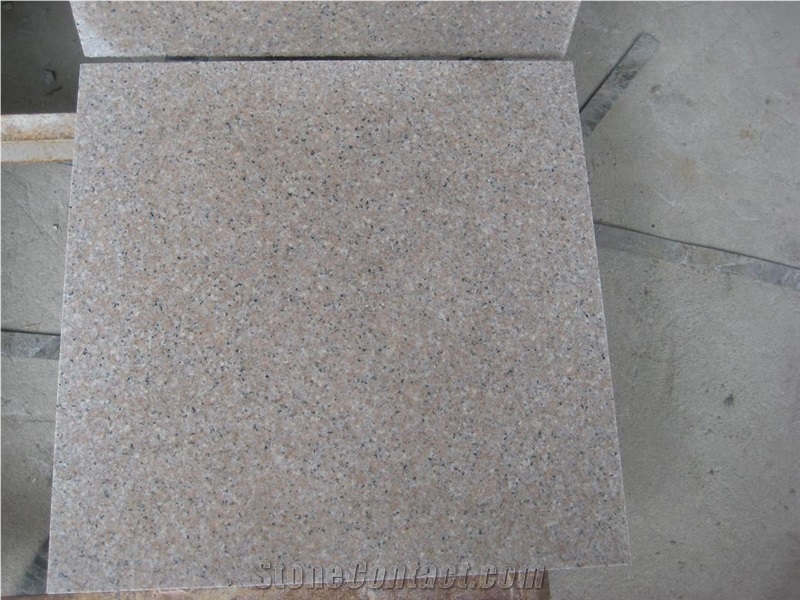 G681 Pink Polished Granite Tiles