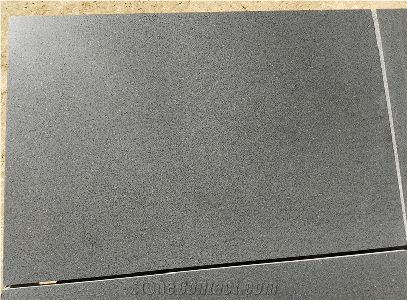 Hainan Black Basalt Slabs & Tiles, China Black Basalt