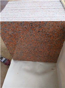 Maple Red Granite Tile, G562 Granite Tiles