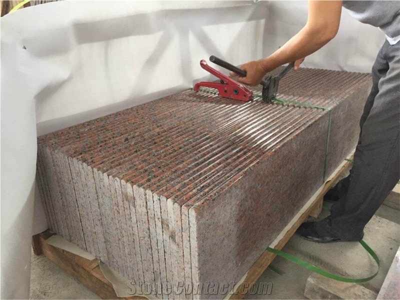 Maple Red Granite Tile, G562 Granite Tiles