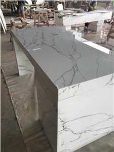 Nanoglass 3 Countertop with Basin, Crystallized Stone Countertop