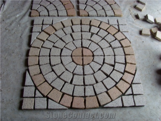 Nice Natural Granite Cube Stone Paving Stone Wholesale