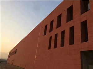 Red Sandstone Tiles for Wall Cladding