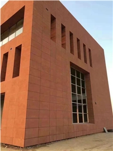 Red Sandstone Tiles for Wall Cladding