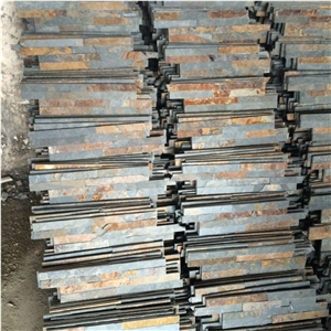Split Natural Slate Culture Stone Used for Wall