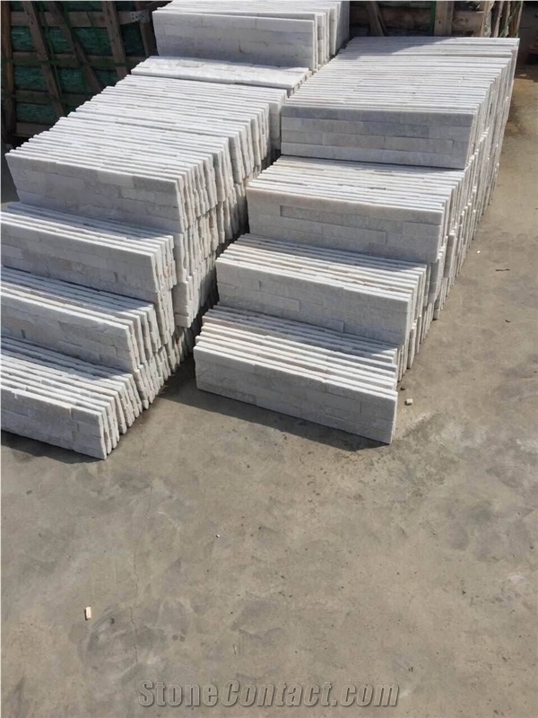 White Quartzite Cultural Stone Wall Tiles