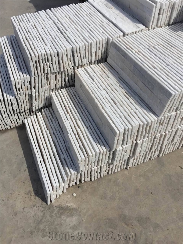 White Quartzite Cultural Stone Wall Tiles