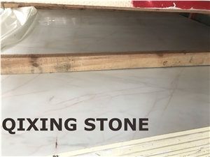 White Onyx with Red Vein Tiles & Slabs, Onyx Wall Covering