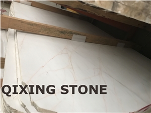 White Onyx with Red Vein Tiles & Slabs, Onyx Wall Covering