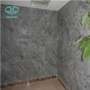 Silver Ermine Marble Tile & Slab,Aleutian Mink Marble Dark Grey Marble Polished China Grey Marble