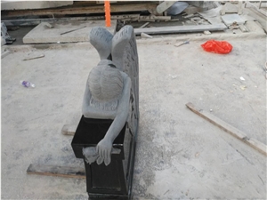 Black Granite Monument Design Hebei Black Custom Monuments for Cemetery