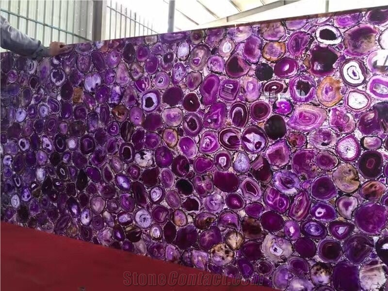 Purple Jade Semipercious Stone & Slabs, Wall Building Stone Slabs,Gemstone Decoration Stone