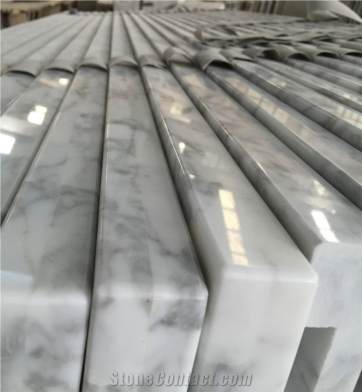 Bianco Carrara Marble Countertop ,Natural Polished White Kitchen Countertops,Bartop,Worktops, Manufacturer Price