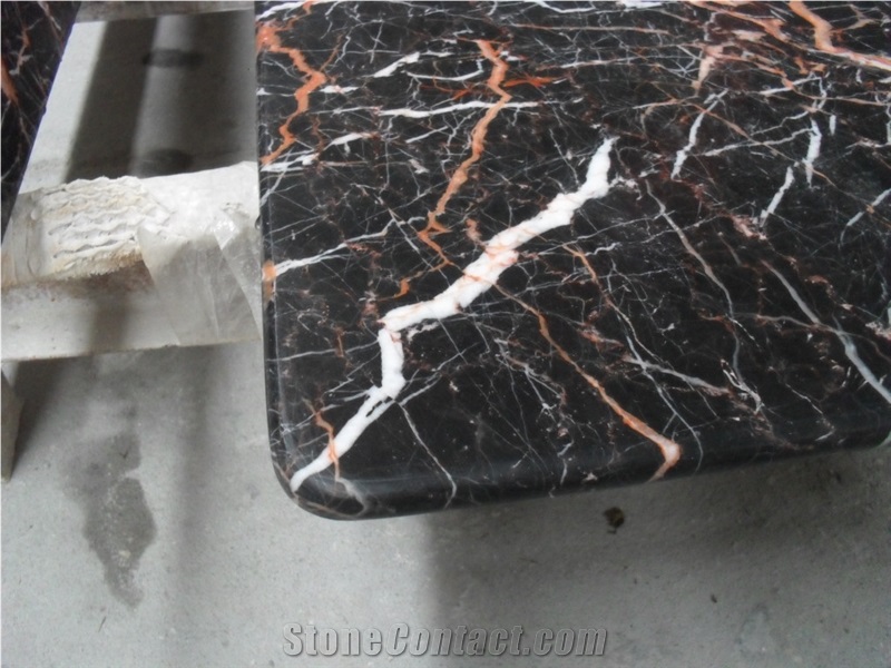 China Cuckoo Red/Azalea Red/ Marble Kitchen Countertop, Natural Polished Marble Kitchen Countertops, Bar Top, Worktops, Manufacturer Price