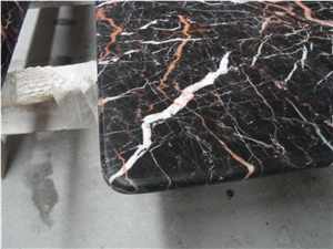 China Cuckoo Red/Azalea Red/ Marble Kitchen Countertop, Natural Polished Marble Kitchen Countertops, Bar Top, Worktops, Manufacturer Price