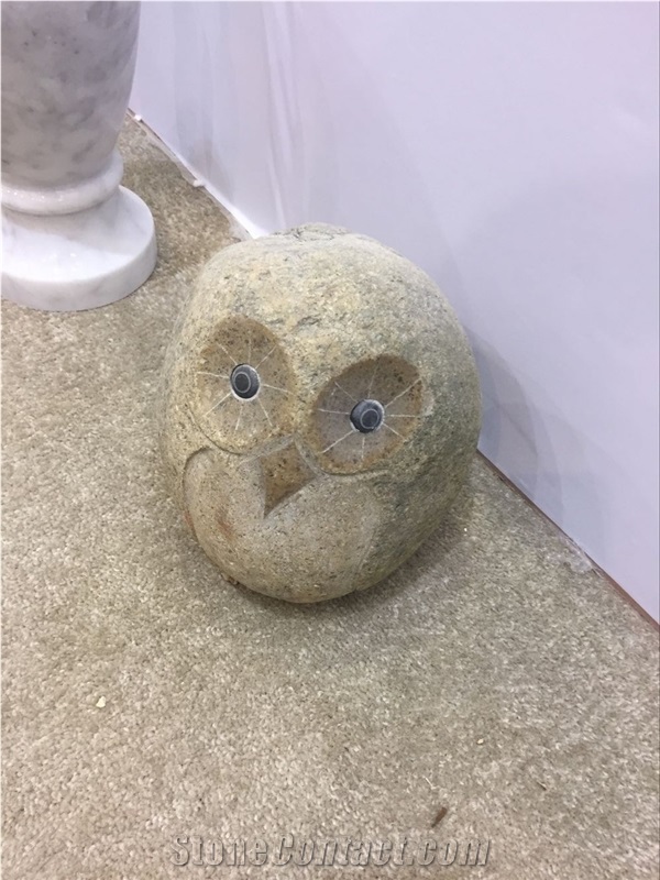 Stone Decorative Owl Garden Statues