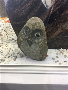 Stone Decorative Owl Garden Statues