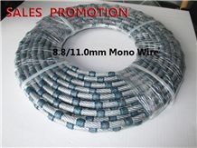 8.3mm 8.8mm 11.0mm Mono Wire Saw for Granite Profiling and Squaring