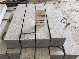 Cheap China Grey G603 Granite Flamed Kerb Stone, Curbstone Cheap China Grey G603 Granite Flamed Kerb Stone, Curbstone
