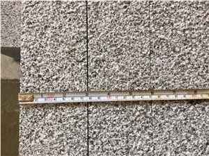 Cheap China Grey G603 Granite Flamed Kerb Stone, Curbstone