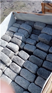 Tumbled Cubestone,China Grey Cobble Stone,Walk Stone Paver,Park Waling Stone,Granite Flooring Pavers,Natural Granite Cube ,G603 Granite Cubic Stone,Split Cobbles,Tumbled Paving Stone