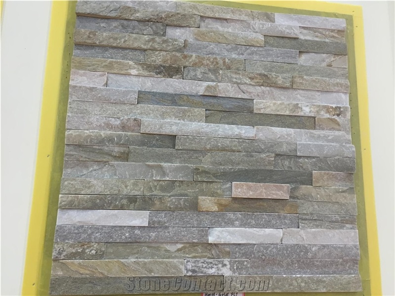 On Sale China Rusty Quartzite Cultured Stone, Wall Cladding, Stacked Stone Veneer, Corner Stone Clearance