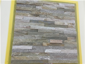 On Sale China Rusty Quartzite Cultured Stone, Wall Cladding, Stacked Stone Veneer, Corner Stone Clearance