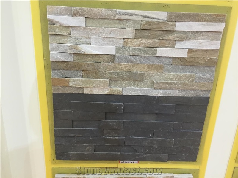 On Sale China Rusty Quartzite Cultured Stone, Wall Cladding, Stacked Stone Veneer, Corner Stone Clearance