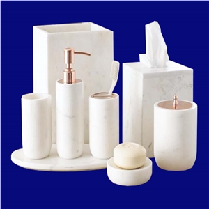 Marble Bathroom Set