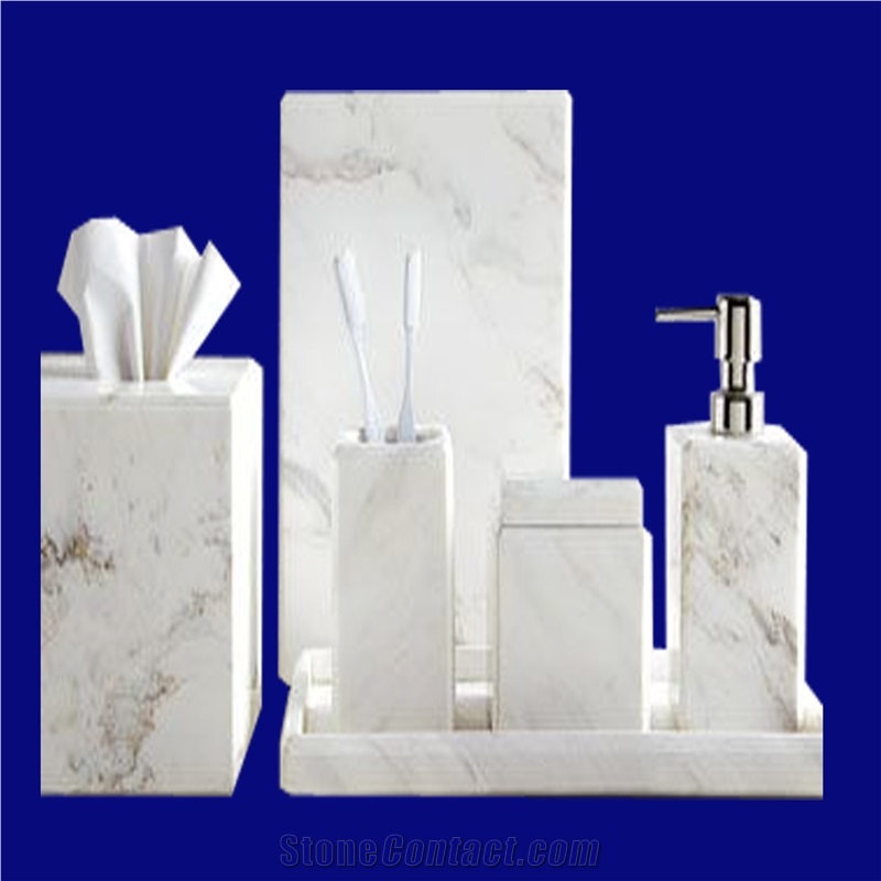 Marble Bathroom Set