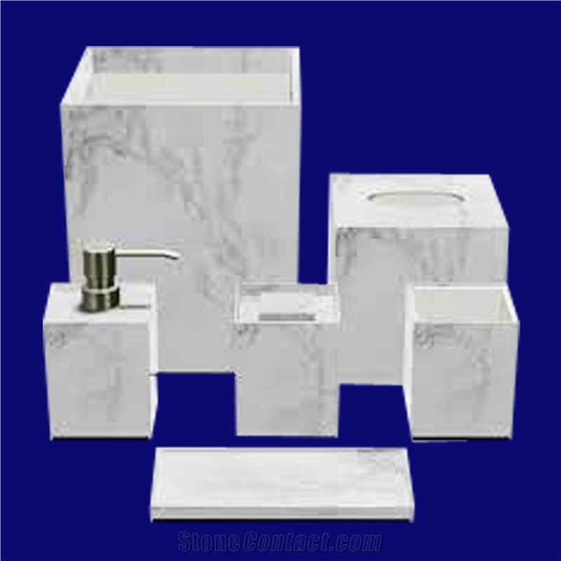 Marble Bathroom Set