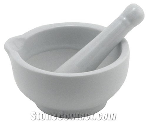 Marble Mortars & Pestles