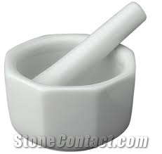 Marble Mortars & Pestles
