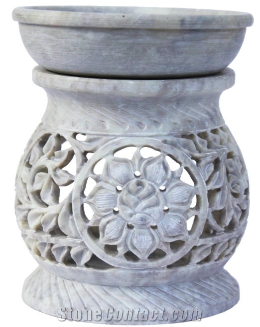 Soapstone Aroma Lamp