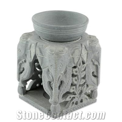 Soapstone Aroma Lamp