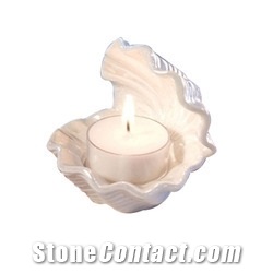 Soapstone Candle Holder