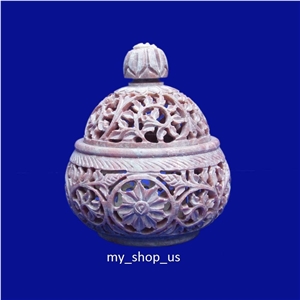 Soapstone Pot Purri Boxes