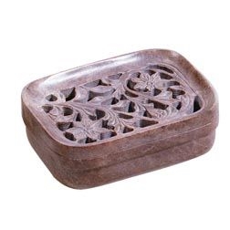 Soapstone Soap Dish