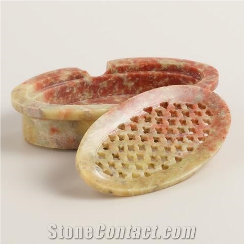 Soapstone Soap Dish