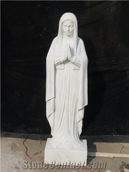 White Marble Sculptured, White Marble Human Garden Sculpture,Handcarved Garden Statue,Angel Sculptures
