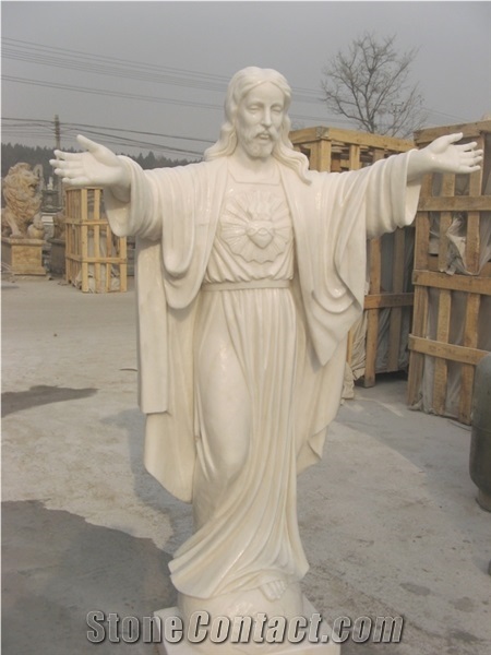 White Marble Sculptured, White Marble Human Garden Sculpture,Handcarved Garden Statue,Angel Sculptures